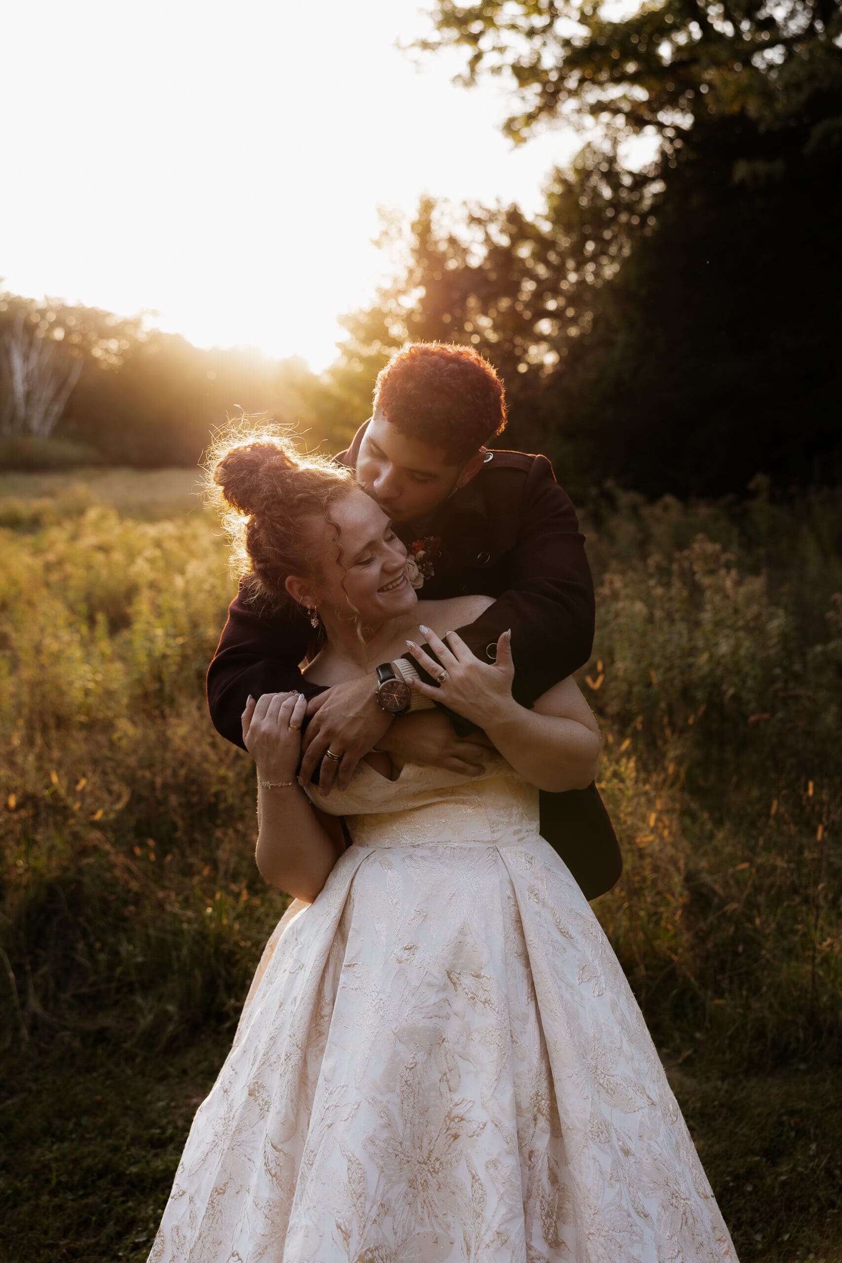Photograph of a wedding at The Scandia Creamery in Scandia, Minnesota.